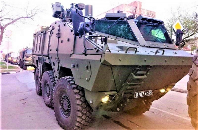 Lực lượng phòng chống NBC Nga được trang bị xe trinh sát mới - Ảnh 2.