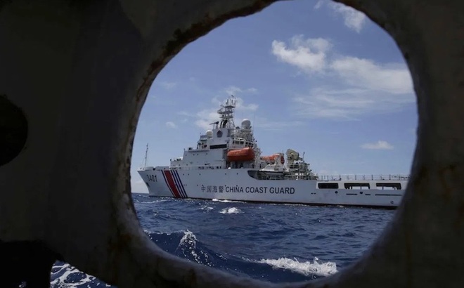 Tàu hải cảnh Trung Quốc. Ảnh: AFP.