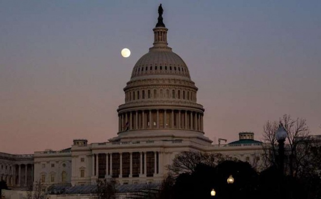 Tòa nhà Quốc hội Mỹ ở Washington DC. Ảnh: AFP