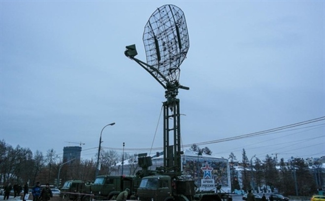 Hệ thống radar bắt thấp thế hệ mới nhất của Nga Kasta-2E2. Nguồn: Sina.