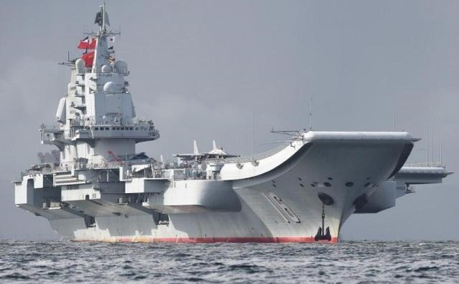 Một tàu sân bay của Trung Quốc. Ảnh: SCMP