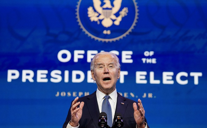 Tổng thống đắc cử Joe Biden. Nguồn: Reuters.