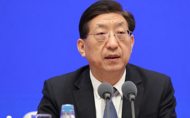 Ông Tăng Ích Tân, Phó Chủ nhiệm Ủy ban Y tế và Sức khỏe Quốc gia Trung Quốc. Ảnh SCIO.