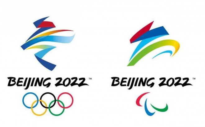 Biểu tượng Olympic và Paralympic mùa Đông Bắc Kinh 2022. Ảnh: Tân Hoa xã