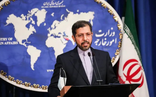 Người phát ngôn Bộ Ngoại giao Iran Saeed Khatibzadeh. Ảnh: Mehr News Agency.