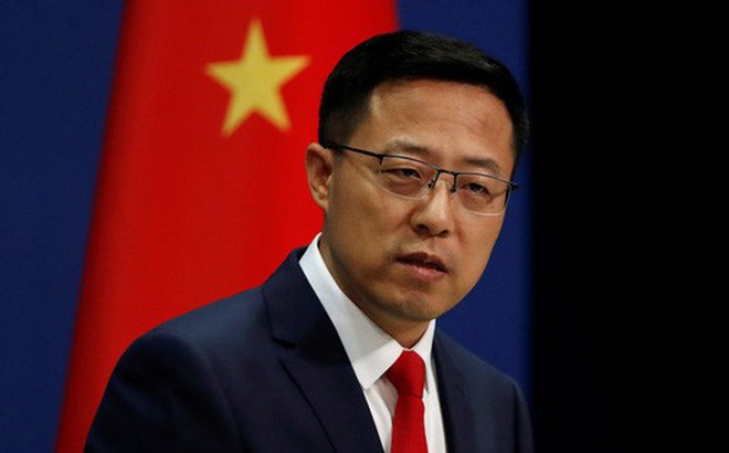 Người phát ngôn Bộ Ngoại giao Trung Quốc Triệu Lập Kiên. Ảnh: Reuters