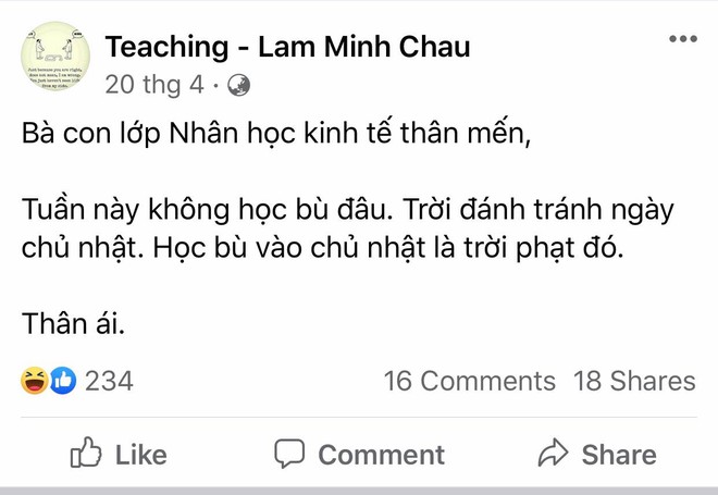 Chân dung thầy giáo hài hước nhất năm, đăng bản tin nào cũng mặn khiến sinh viên háo hức chờ đợi - Ảnh 3.