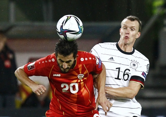 Đức giành vé dự VCK World Cup 2022 sau trận thắng đậm Bắc Macedonia - Ảnh 1.