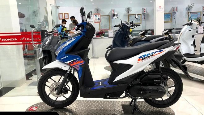 Xe tay ga 32 triệu về đại lý, cốp 12 lít, bình xăng 4,2 lít, đấu Honda Vision - Ảnh 6. Xe tay ga 32 triệu về đại lý, cốp 12 lít, bình xăng 4,2 lít, đấu Honda Vision - Ảnh 6.
