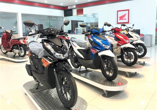 Xe tay ga 32 triệu về đại lý, cốp 12 lít, bình xăng 4,2 lít, đấu Honda Vision - Ảnh 2. Xe tay ga 32 triệu về đại lý, cốp 12 lít, bình xăng 4,2 lít, đấu Honda Vision - Ảnh 2.