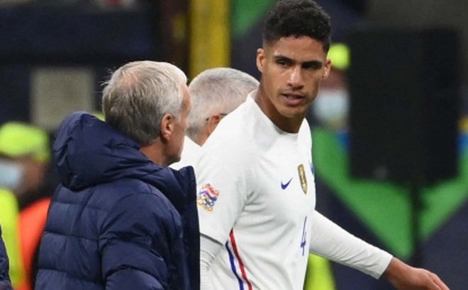 Varane dính chấn thương ở trận chung kết Nations League (Ảnh: Getty).