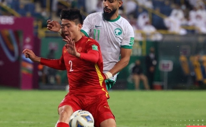 Đỗ Duy Mạnh khiến ĐT Việt Nam phải chịu 2 quả penalty tại Vòng loại thứ 3 World Cup - Khu vực châu Á. (Ảnh: Getty)