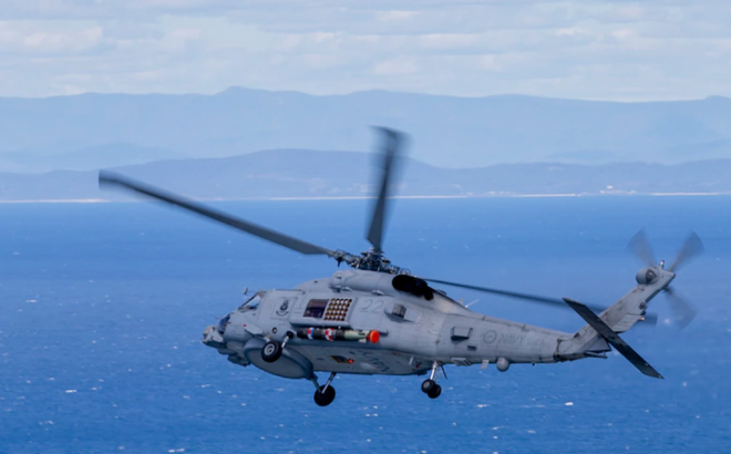 Máy bay trực thăng MH-60R Seahawk. Nguồn: Bộ Quốc phòng Australia