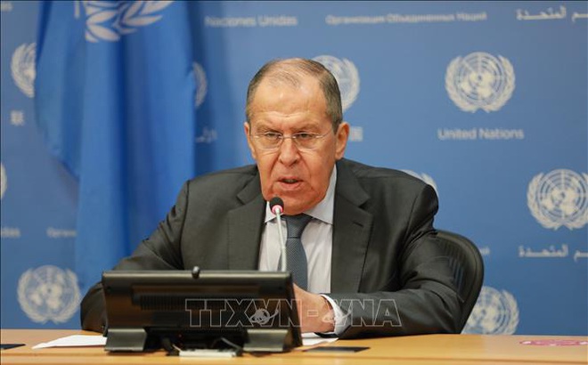 Ngoại trưởng Nga Sergey Lavrov. Ảnh: THX/TTXVN