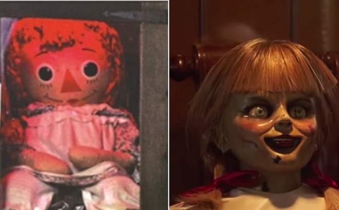 Những bí mật đằng sau chiếc búp bê ma Annabelle đang chờ đón bạn. Hãy thưởng thức những hình ảnh đáng sợ nhất về chiếc búp bê đầy bí ẩn này.