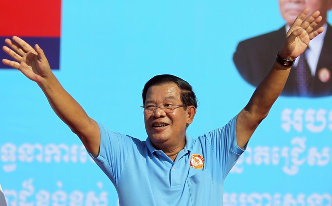 Thủ tướng Campuchia Hun Sen.