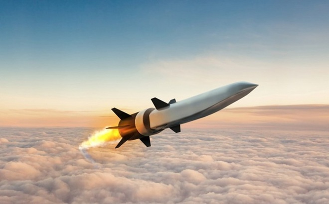 Minh họa về tên lửa siêu thanh. Ảnh: Raytheon Missiles & Defense