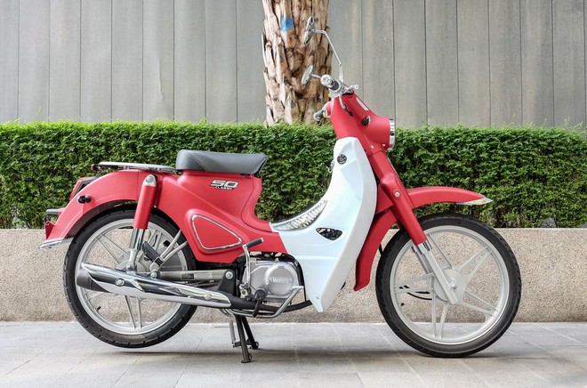 Xe số giá 22 triệu đậm chất Honda Cub về Việt Nam, đe nẹt Honda Wave Alpha - Ảnh 2.