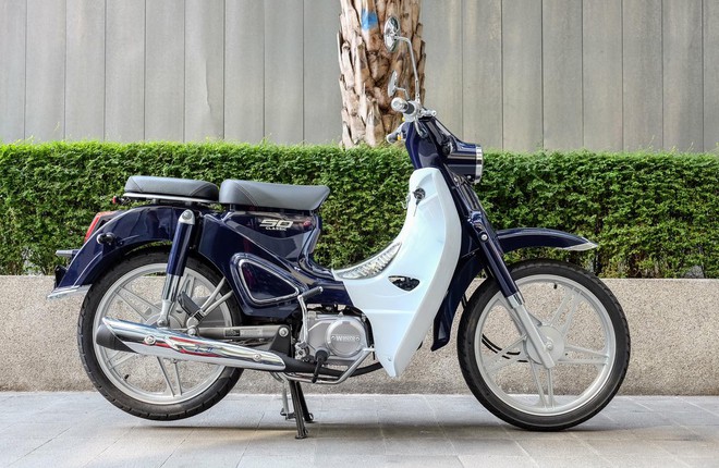 Xe số giá 22 triệu đậm chất Honda Cub về Việt Nam, đe nẹt Honda Wave Alpha - Ảnh 1.