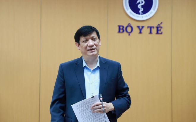 Bộ trưởng Bộ Y tế Nguyễn Thanh Long - Ảnh Nhiên Nguyễn.