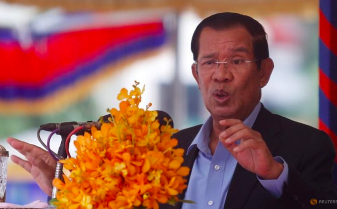 Thủ tướng Campuchia Hun Sen. (Ảnh: Reuters)