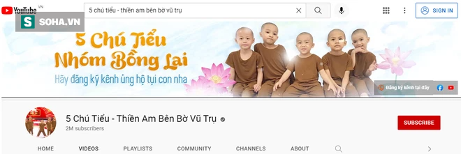 Có đến 900 video, kênh YouTube của Tịnh Thất Bồng Lai thu về bao tiền mỗi tháng? - Ảnh 2. Có đến 900 video, kênh YouTube của Tịnh Thất Bồng Lai thu về bao tiền mỗi tháng? - Ảnh 2.