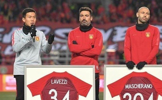 Lavezzi và Mascherano từng nhiều năm khoác áo Hebei