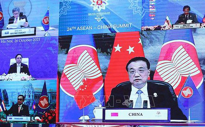 Thủ tướng Trung Quốc Lý Khắc Cường phát biểu - Ảnh:TTXVN