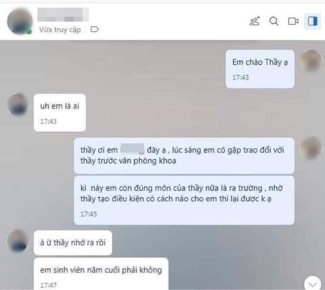 Giảng viên ĐH dụ nữ sinh vào khách sạn đổi tình lấy điểm: Đại diện trường lên tiếng - Ảnh 1. Giảng viên ĐH dụ nữ sinh vào khách sạn đổi tình lấy điểm: Đại diện trường lên tiếng - Ảnh 1.