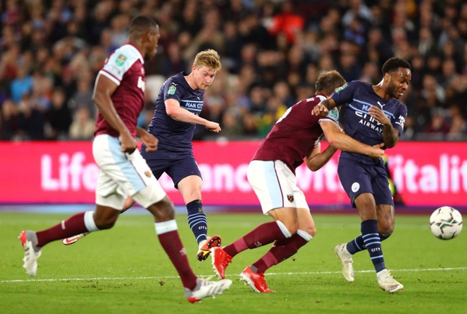 Man City đứt mạch 4 năm liên tiếp vô địch EFL Cup sau khi thua West Ham ở loạt luân lưu - Ảnh 6.