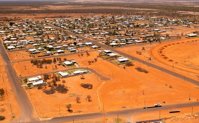Thị trấn Quilpie, bang Queensland - Úc tặng đất cho người dân đến sinh sống. Ảnh: AP