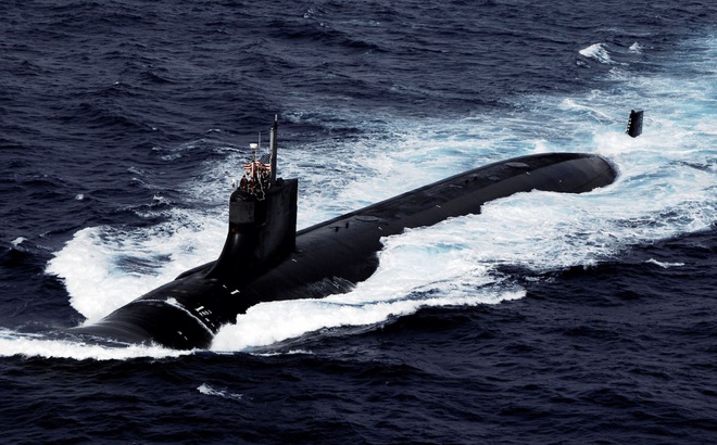 Tàu ngầm tấn công nhanh USS Connecticut (SSN 22). Ảnh: US Navy