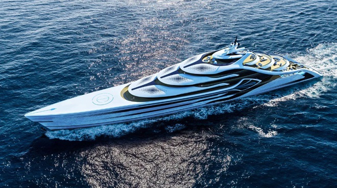 Du thuyền giấc mơ của tỷ phú dài hơn sân bóng đá, có nhà chứa siêu xe và trực thăng - Ảnh 5.