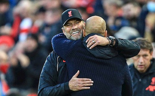 HLV Jurgen Klopp và Pep Guardiola đều hài lòng với màn trình diễn.