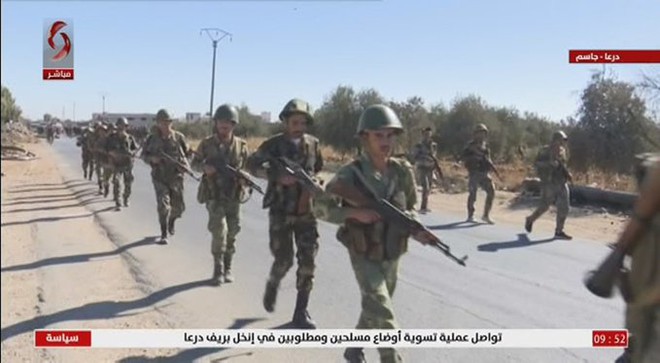 NÓNG: Quân đội Syria tiến vào Jasim, toàn thắng đã ở rất gần tại Daraa - Đại quân Iran áp sát biên giới, Azerbaijan báo động chiến đấu - Ảnh 2.