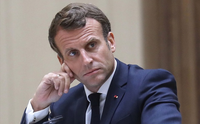 Tổng thống Pháp Macron. Ảnh: AFP