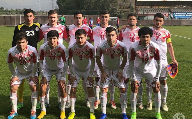 U22 Tajikistan sẽ là đối thủ giao hữu chất lượng của U22 Việt Nam. (Ảnh: FFT).