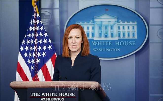 Phát ngôn viên Nhà Trắng Jen Psaki. Ảnh: AFP/TTXVN