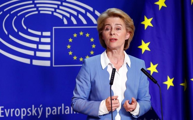 Chủ tịch Ủy ban châu Âu Ursula von der Leyen - (Ảnh: Reuters)