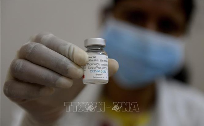 Vaccine ngừa COVID-19 Covaxin. Ảnh: AFP/TTXVN