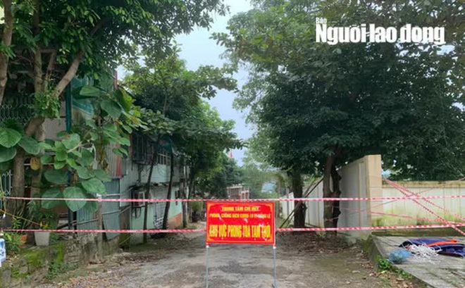 Ngành y tế Quảng Bình phong tỏa tạm thời khu vực liên quan đến "chùm bệnh" các F0 ở thị trấn Đồng Lê, huyện Tuyên Hóa