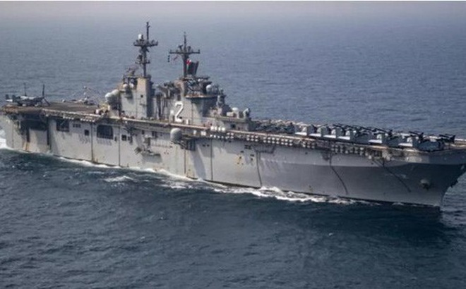 Tàu USS Essex của Mỹ. Ảnh: Hải quân Mỹ