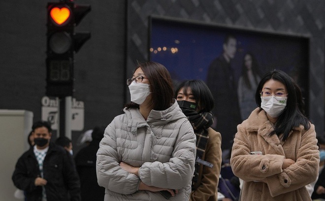 Phần lớn các khu vực tại Trung Quốc bước vào đợt lạnh với nền nhiệt độ dưới 0 độ C. Ảnh: AP