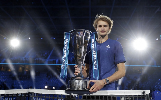 Alexander Zverev vô địch ATP Finals (Ảnh: Reuters).