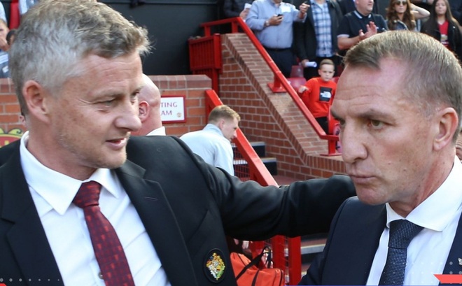 Brendan Rodgers sẽ thay vị trí của Solskjaer? Ảnh: Getty