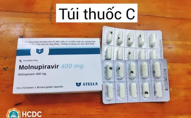 Thuốc Molnupiravir được sử dụng cho bệnh nhân Covid-19 điều trị tại nhà