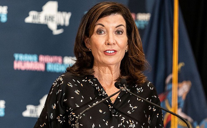 Thống đốc bang New York Kathy Hochul. Ảnh: REX