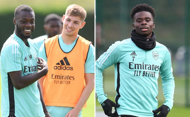 Nicolas Pepe không cạnh tranh được với các tài năng trẻ của Arsenal