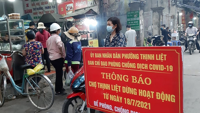 Hà Nội tạm dừng tiếp công dân tại Công an phường Thịnh Liệt để phòng chống dịch - Ảnh 1.