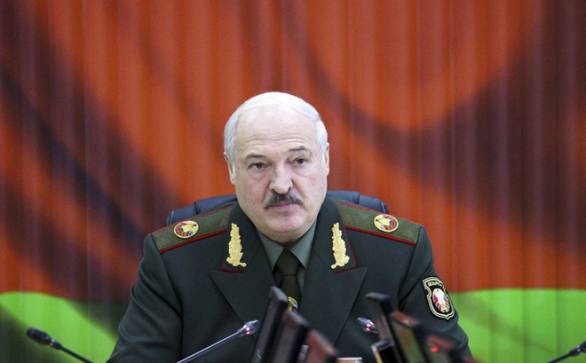 Tổng thống Belarus Alexander Lukashenko. Ảnh: AP